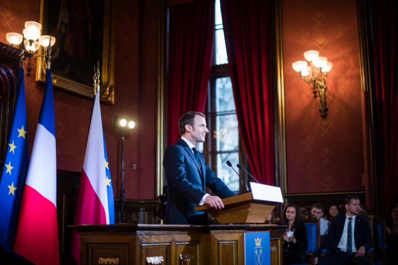 Uniwersytet Jagielloński: Wykład prezydenta Francji
